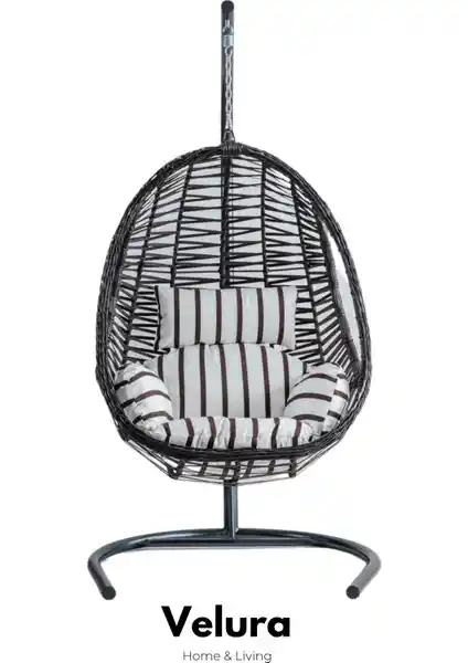 Velura Home & Living Cosmo Bahçe Salıncağı: Modern ve Dayanıklı Dış Mekan Oturma Ürünü