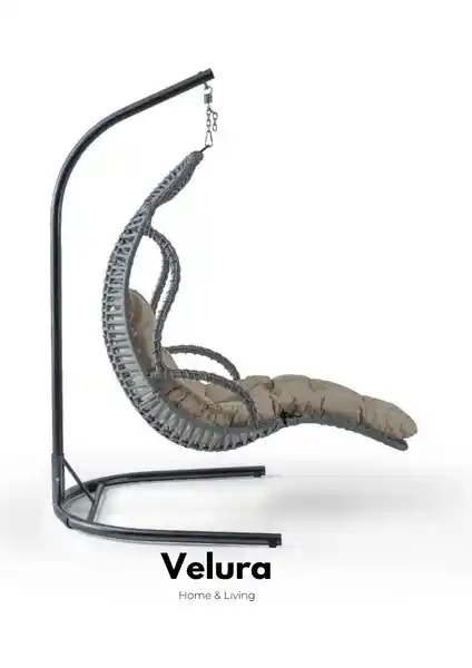 Velura Home & Living Elit Bahçe Salıncağı Modern ve Dayanıklı Tasarımıyla Dış Mekâna Şıklık Katar