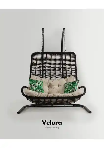 Velura Home & Living Konfor Bahçe Salıncağı: Estetik ve Dayanıklılık Bir Arada