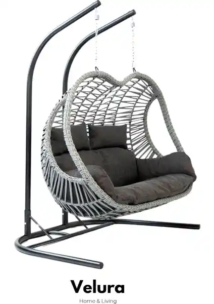 Velura Home & Living Pop Bahçe Salıncağı: Modern ve Dayanıklı Dış Mekan Salıncağı