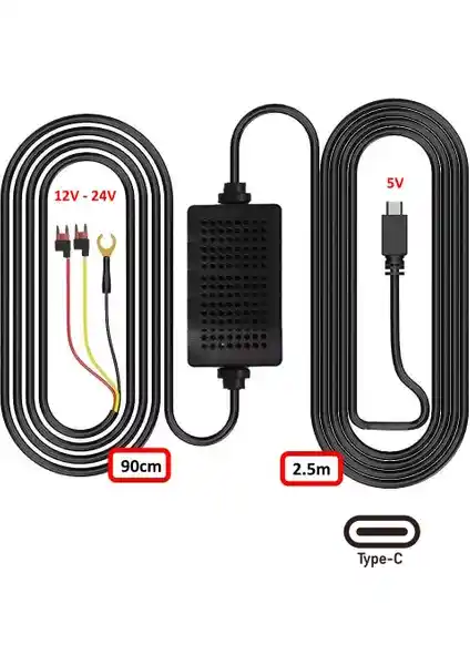 Ventus Araç İçi Kamera Adaptörü: Güç ve Güvenlik İçin Yüksek Kaliteli Çözüm