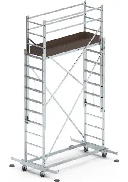 VM Vizyon 3+3 Toplam 6 Metre Açılabilen Aluminyum İskele Özellikleri ve Kullanım Alanları