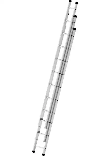 VM Vizyon 3x3 9 Metre Sürgülü Alüminyum Merdiven: Dayanıklı ve Güvenilir Çözüm