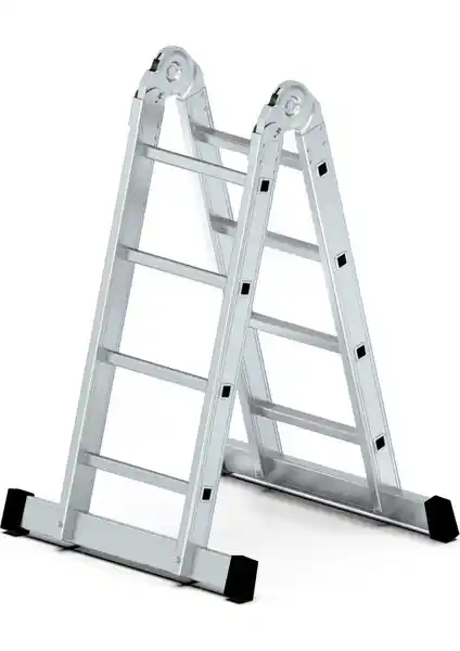 VM Vizyon 4+4 Kırmalı Çok Amaçlı Alüminyum Merdiven Özellikleri ve Kullanım Alanları