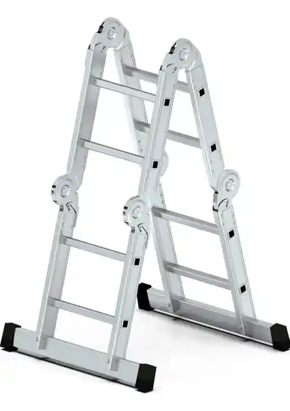 VM Vizyon 4x2 8 Basamaklı Çok Amaçlı Alüminyum Merdiven Özellikleri ve Kullanım Alanları