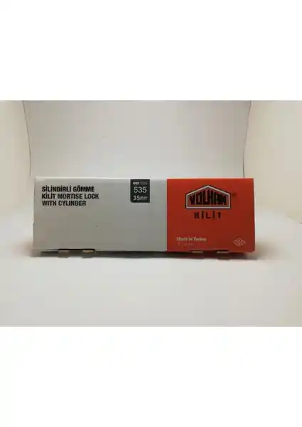 Volkan Silindirli Gömme Kilit 35 mm Gri: Güvenlik ve Estetiğin Modern Buluşması
