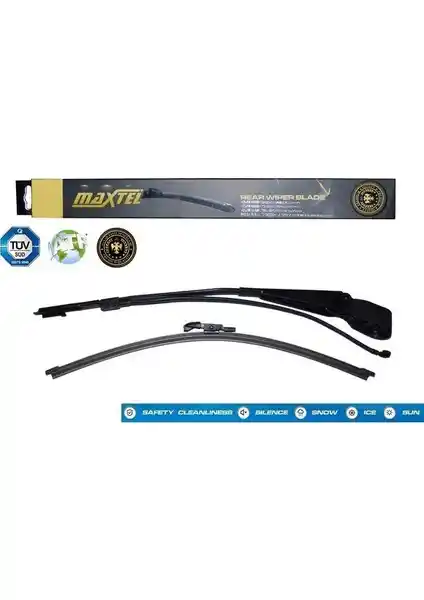Volkswagen Crafter 2006-2016 İçin Maxtell Arka Silecek Seti Uyumlu ve Dayanıklı