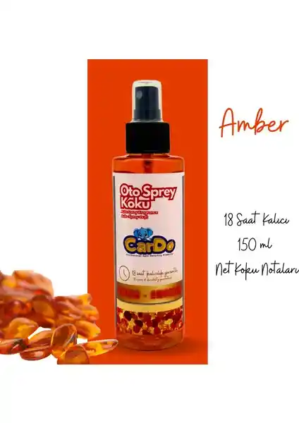 Wbrex Cardo Premium Oto Kokusu: Uzun Süreli Ferahlık ve Şıklık Sunan Amber Kokusu