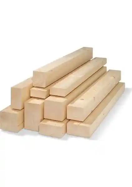 WD Silinmiş Çıta Kereste 2x4 cm 200 cm 8'li dayanıklı ve estetik yapı malzemesi