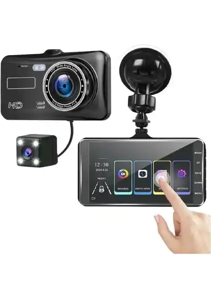 Wevolt MB-300 1296P Çift Kamera Sistemleri Araç İçi Güvenlik ve Kayıt Çözümü