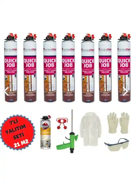 Whitechem Poliüretan Isı ve Ses Yalıtım Köpüğü: Yüksek Performanslı İzolasyon Çözümü