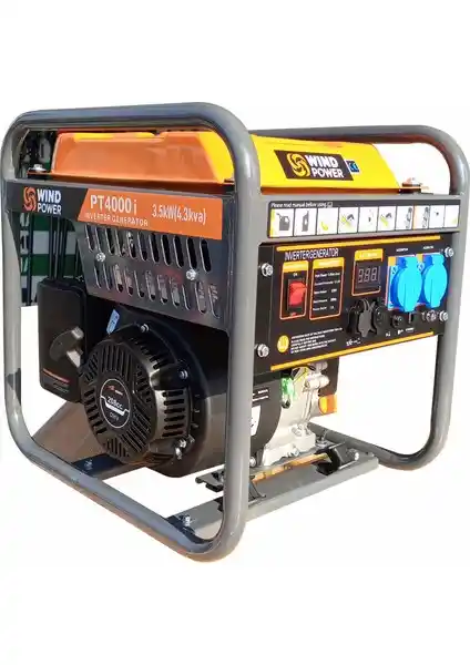 Wind Power PT-4000I Açık Kasa Monophase Jeneratör: Güç ve Dayanıklılık Sunan Taşınabilir Çözüm