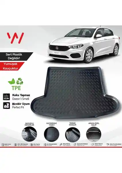 Wöller Fiat Egea Bagaj Havuzu: Dayanıklı ve Esnek Koruyucu Çözüm