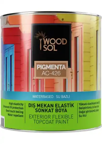 Woodsol Pigmenta Elastik Sonkat Ahşap Boyası: Dayanıklı ve Estetik İç ve Dış Mekan Kullanımı