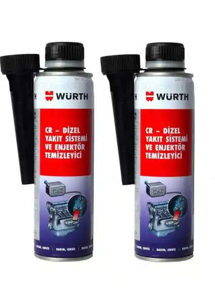 Würth 2'li Dizel Enjektör Temizleyici: Modern Dizel Motorlar İçin Güçlü ve Güvenilir Çözüm