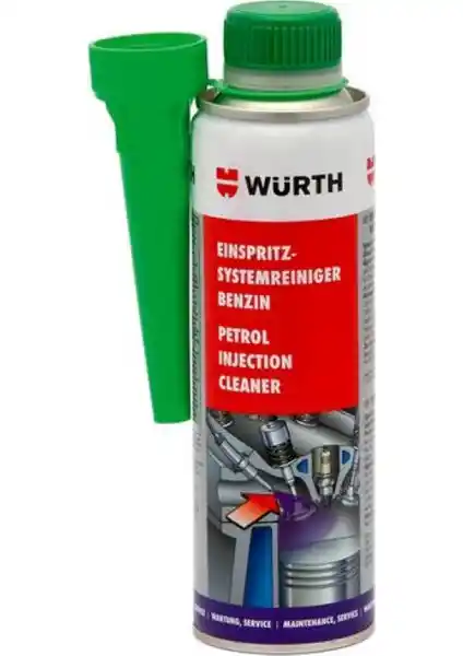 Würth Benzin Enjektör Temizleyici Performansı Artıran Güçlü Bakım Çözümü