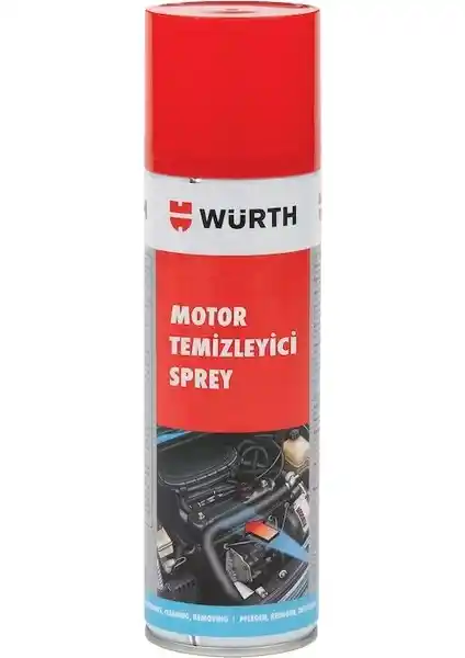 Würth Hızlı Motor Temizleme Spreyi: Güçlü ve Çevre Dostu Motor Bakım Çözümü