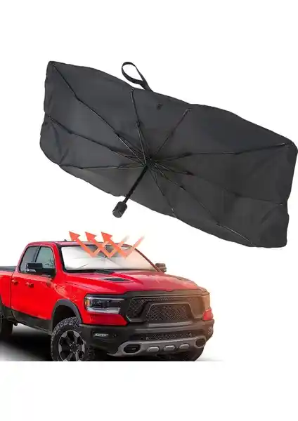 Xnews Araç İçi Ön Cam Şemsiye Güneşlik: Güneşten Korunma ve Pratik Kullanım Çözümü