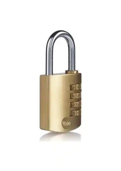 Yale 40 mm Pirinç Şifreli Asma Kilit Güvenlik ve Dayanıklılık Sunar