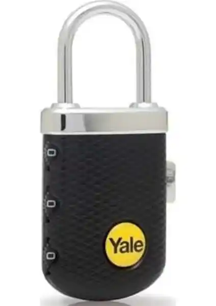 Yale Zarif Tip Şifreli Asma Kilit Siyah Güvenlik ve Estetiğin Buluşması