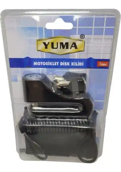 Yuma Yuma Motosiklet Disk Kilidi Güvenlik ve Estetiği Bir Arada Sunar