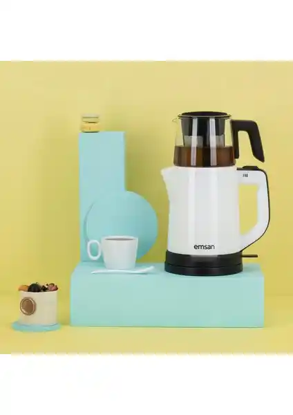 Emsan Handy Pro ve Karaca Çay Makinesi Kettle 1501 Redgold Karşılaştırması