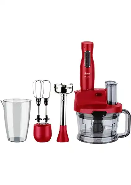 Fakir Mr Chef Quadro Kırmızı ve Homend Handmaid 1904h Blender Setleri Karşılaştırması