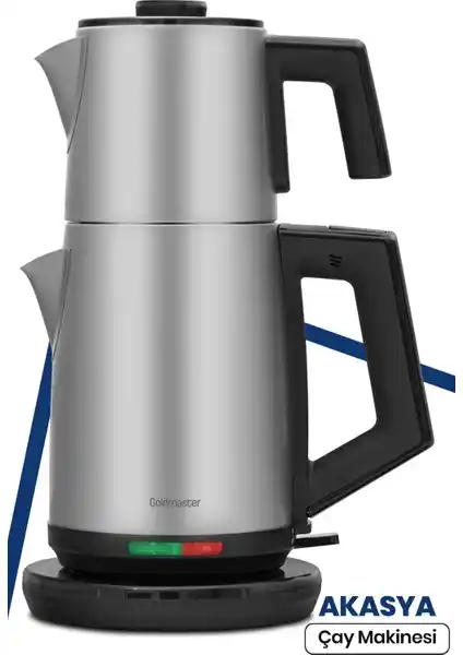 Goldmaster Akasya İnox XL ve IN-6127 Demmaster İnox Çay Makinesi Karşılaştırması