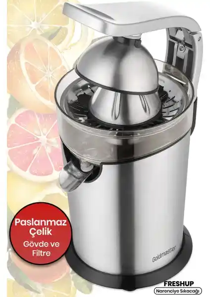Goldmaster Freshup Inox ve Yasomi Fruitforce Meyve Sıkacağı Karşılaştırması