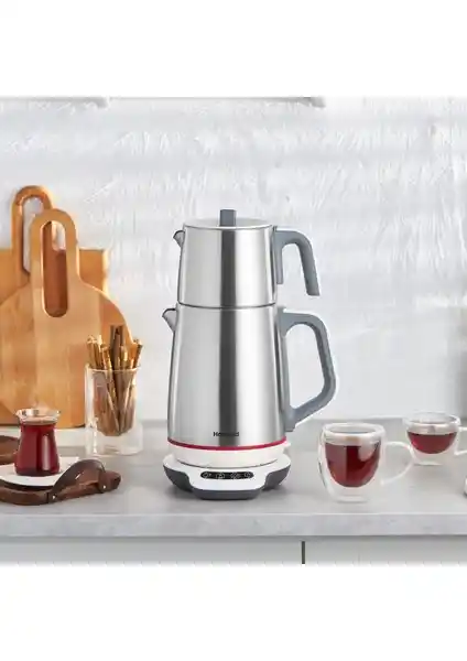 Homend Royaltea 1709H ve Korkmaz Demtez SatinGri Elektrikli Çaydanlık Karşılaştırması