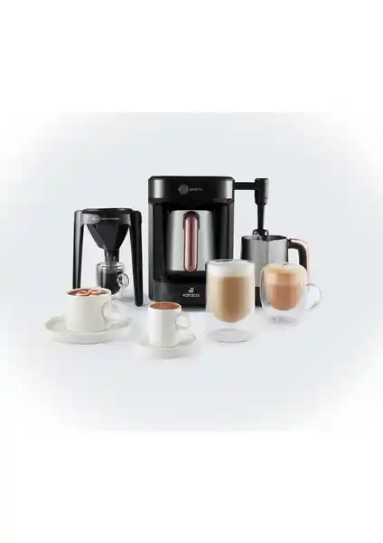 Karaca Hatır Barista Steel ve Plus Mod 5 In 1 Kahve Makineleri Karşılaştırması