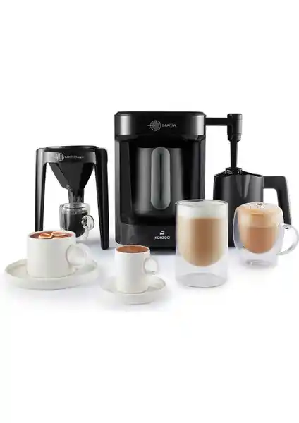 Karaca Hatır Barista ve Köz Sütlü Türk Kahve Makinesi Karşılaştırması