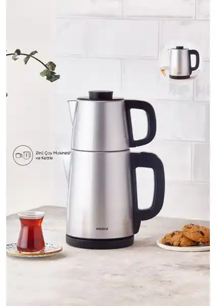 Karaca Tea Break ve Korkmaz Demkolik Elektrikli Çaydanlık Karşılaştırması