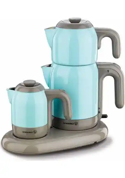 Korkmaz A353-03 Mia ve Çayşef InoxSatin Semaver Karşılaştırması