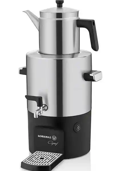 Korkmaz Çayşef InoxSatin ve Stilevs Çelik Lux Semaver Karşılaştırması