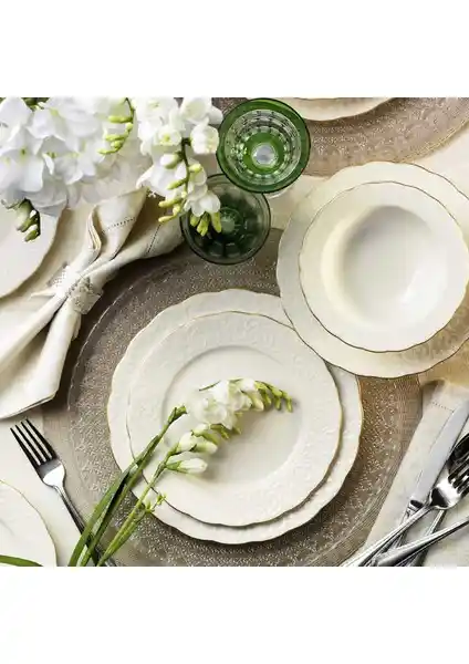 Kütahya Porselen Bone İrem ve Milena Krem 24 Parça Yemek Takımı Karşılaştırması