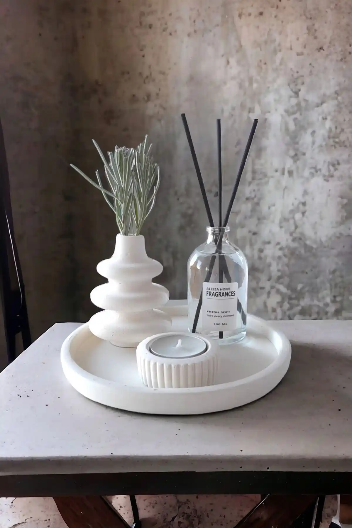 ALLEZA HOME Dekoratif Minyatür Makaron Vazo ile Şık ve Fonksiyonel Ev Dekorasyonu