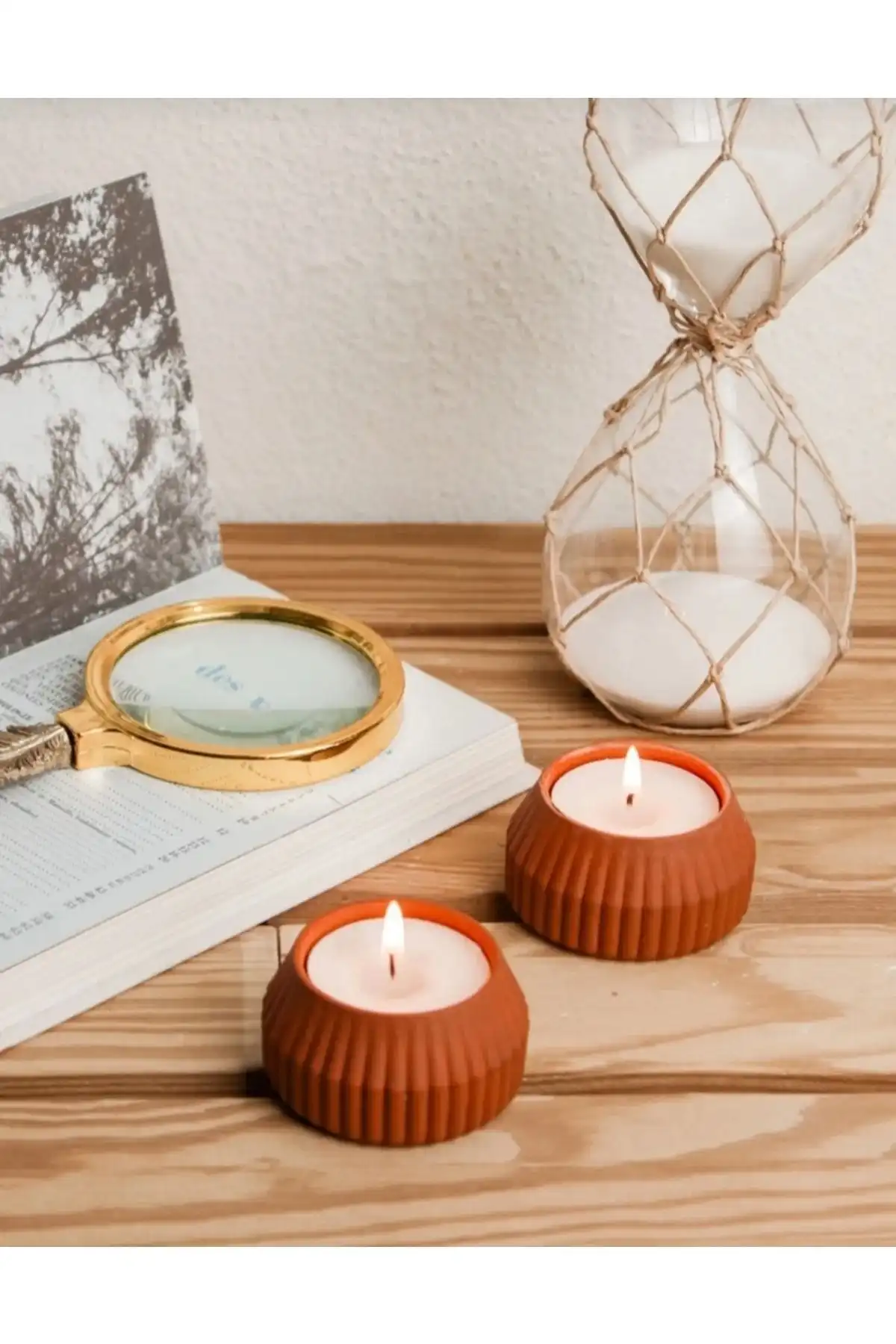 Modern Tasarımı ve Kullanışlı Özellikleri ile ASEM 2 Li Tealight Mumluk