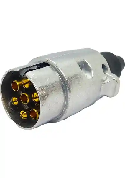 Allestock Metal 7 Pin Römork Fişi: Dayanıklı ve Güvenilir Bağlantı Çözümü