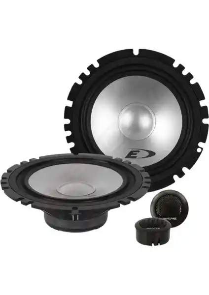 Alpine SXE-1750S 16 cm Komponent Hoparlör ile Yüksek Ses Kalitesi ve Dayanıklılık