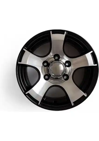 Arslan Jant Lastik Ticari 5x130 15 inç ET25 Siyah Diamond Desenli Hafif Kamyon Jantı