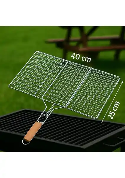 Atmaca Kafesli Tel Izgara: Pratik, Dayanıklı ve Hijyenik Mangal Çözümü
