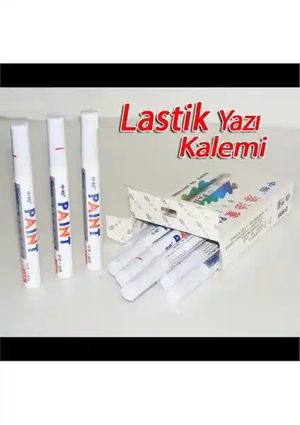AutoCet Beyaz Lastik Yazı Kalemi: Dayanıklı ve Pratik Lastik Üzerinde Yazı Düzenleme Aracı