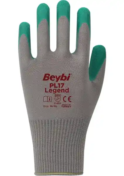 Beybi İş Eldiveni Pl-17 Legend: Güvenlik ve Konforu Bir Arada Sunan Profesyonel Eldiven