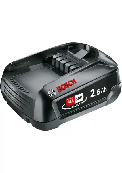 Bosch 18 V 2,5 Ah Akü (Pba W-B) - Güç ve Verimlilik İçin Uygun Çözüm