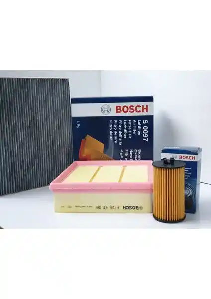Bosch Opel Corsa D 1.2 ve 1.4 İçin 3'lü Filtre Seti Güçlü ve Güvenilir Koruma Sağlar