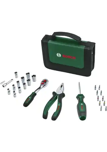 Bosch Taşınabilir El Alet Seti 26 Parça: Çok Yönlü ve Kullanışlı Çözüm
