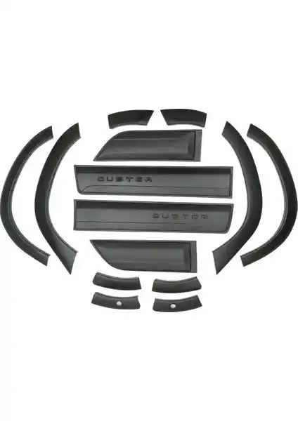 Cappafe Dacia Duster Kapı ve Çamurluk Koruma Dodik Seti 2018 ve Üzeri Araçlar İçin İnceleme