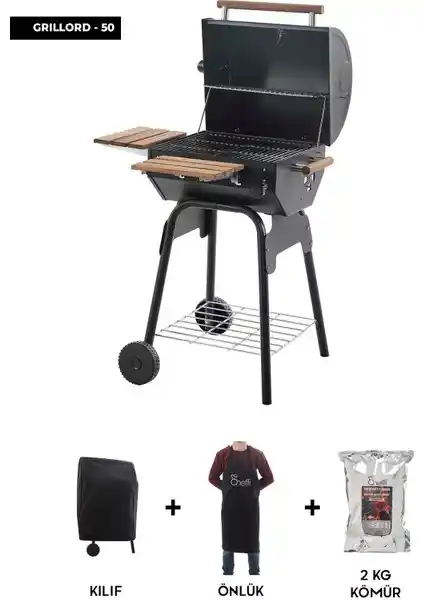 Cheffi Grillord 50 Barbekü: Dayanıklı ve Kullanışlı Portatif Mangal Modeli