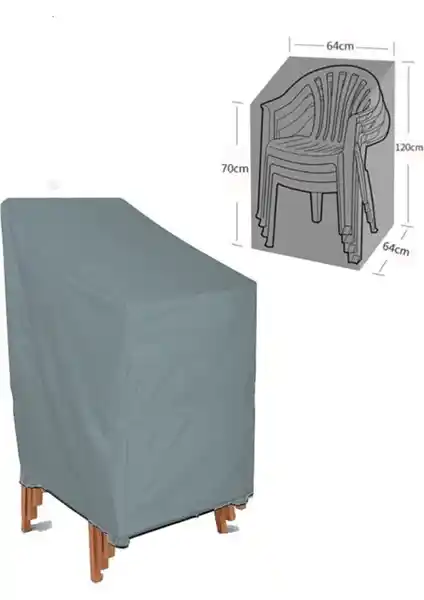 CoverPlus Bahçe Sandalyesi Koruma Örtüsü: Dış Mekanlar İçin Dayanıklı ve Estetik Çözüm